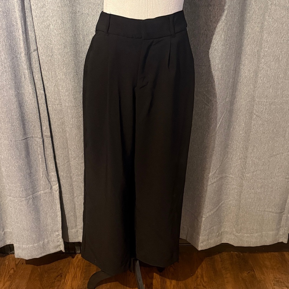 Maurices Black Wide-Leg Trousers